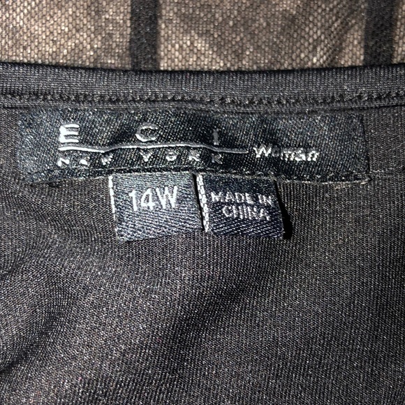 Black Lace & Beaded Cocktail Dress - Picture 7 of 8